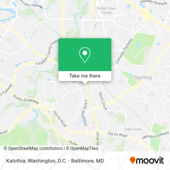 Kalothia map