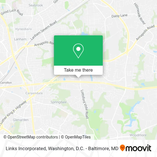 Links Incorporated map