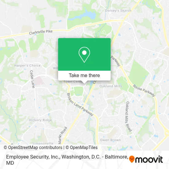 Employee Security, Inc. map