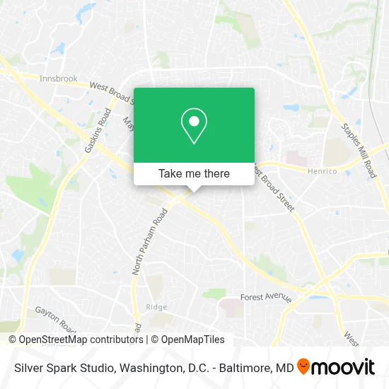 Silver Spark Studio map
