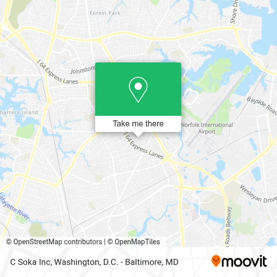 C Soka Inc map