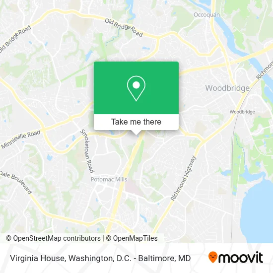 Casa Virginia map
