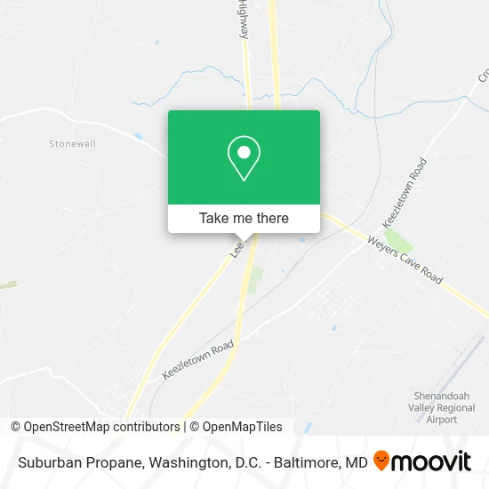 Suburban Propane map