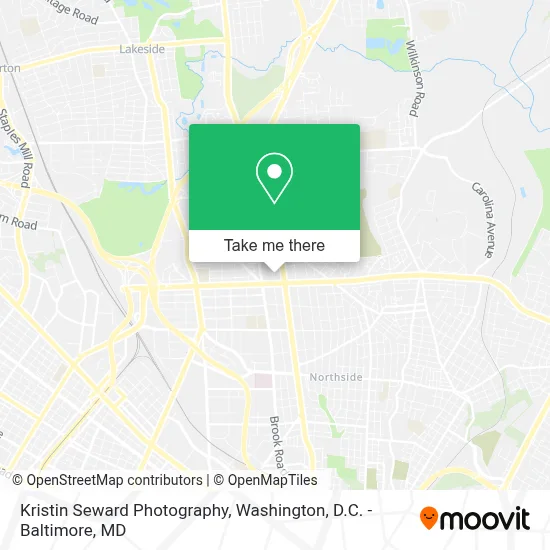Kristin Seward Photography map