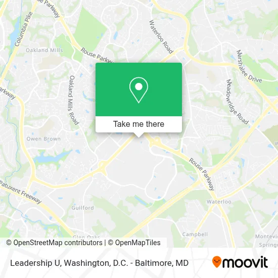 Leadership U map