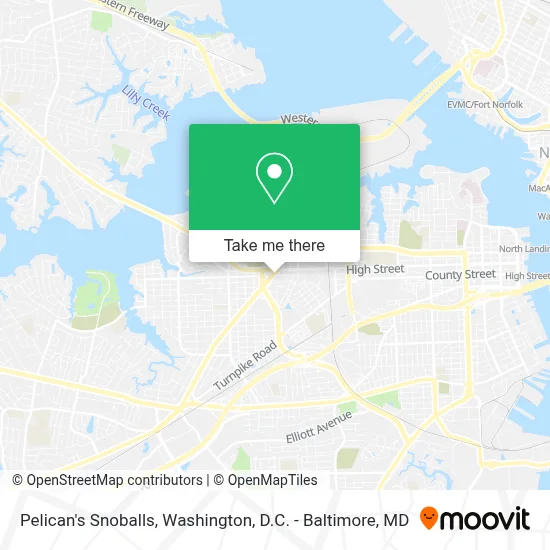 Pelican's Snoballs map
