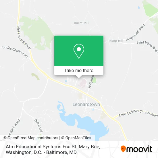 Atm Educational Systems Fcu St. Mary Boe map