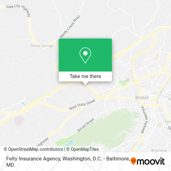 Felty Insurance Agency map