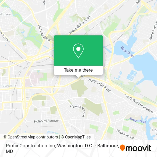 Profix Construction Inc map