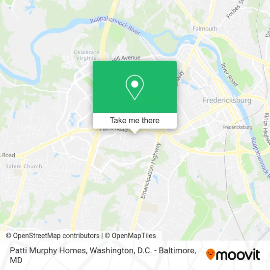 Patti Murphy Homes map