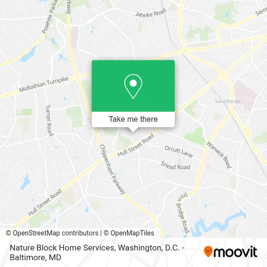 Nature Block Home Services map
