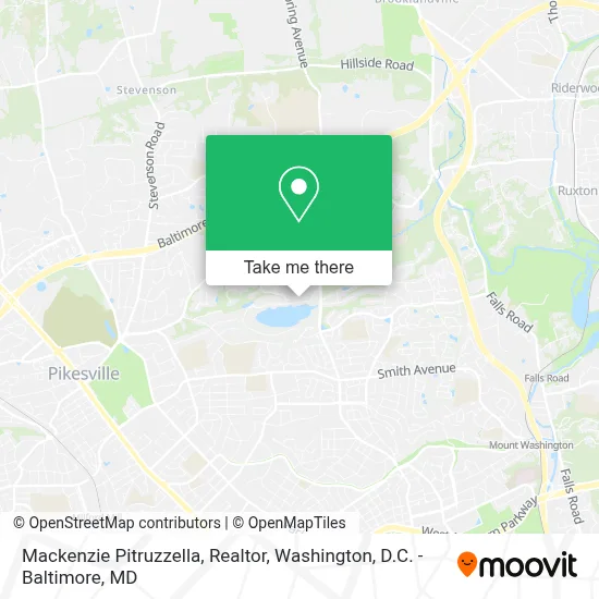 Mackenzie Pitruzzella, Realtor map