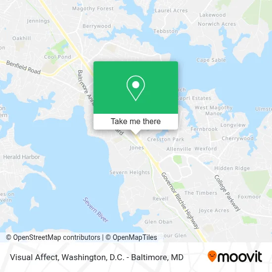 Visual Affect map