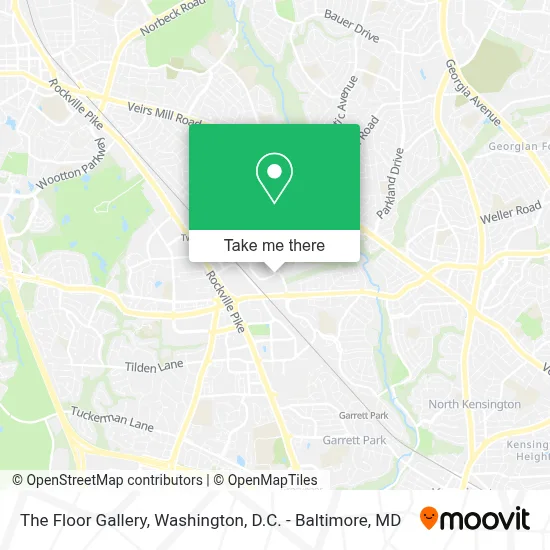 The Floor Gallery map