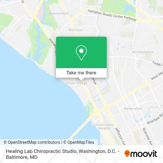 Healing Lab Chiropractic Studio map