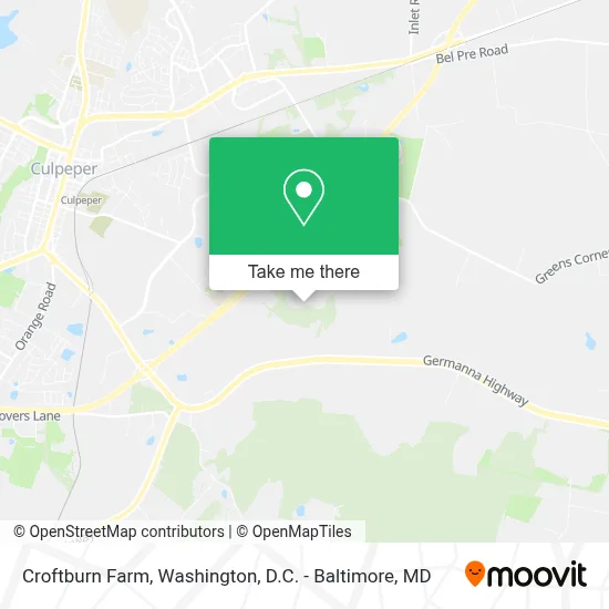 Croftburn Farm map