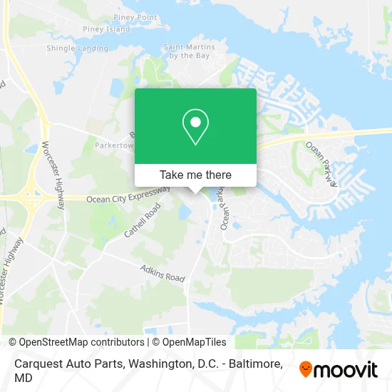 Carquest Auto Parts map