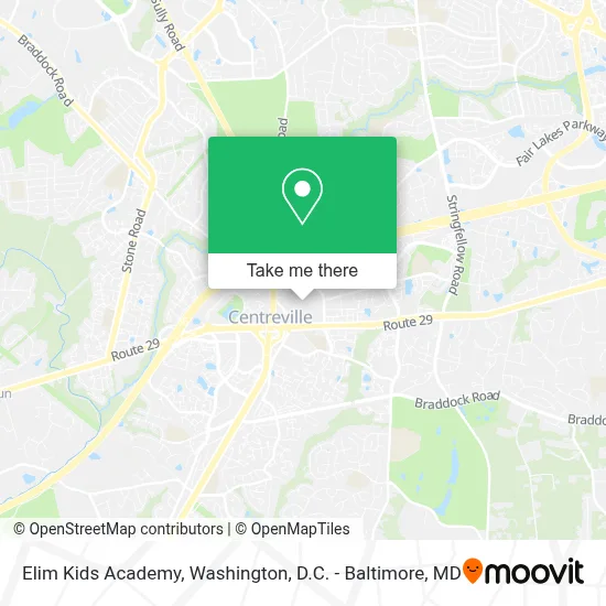 Elim Kids Academy map