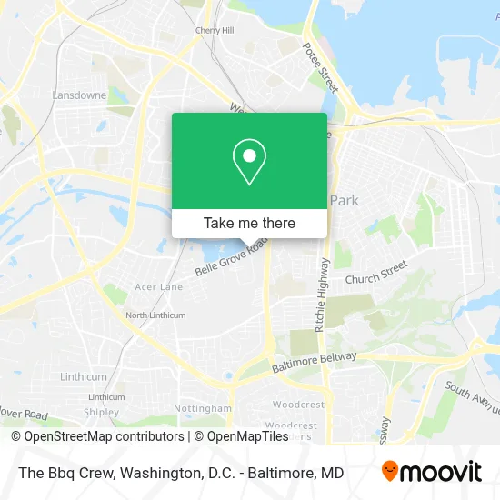 The Bbq Crew map