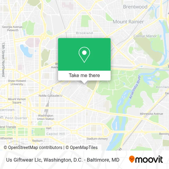 Us Giftwear Llc map
