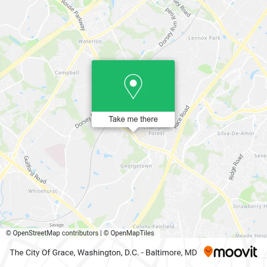 The City Of Grace map