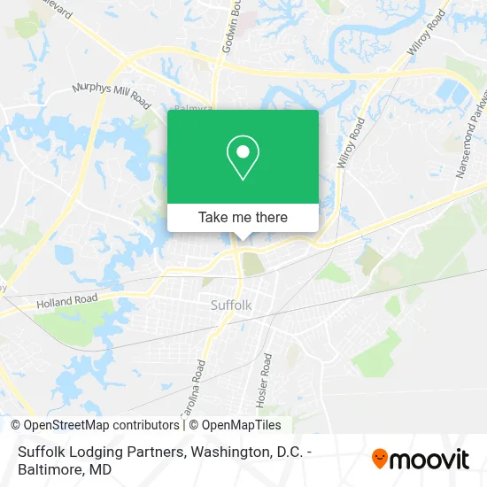 Suffolk Lodging Partners map