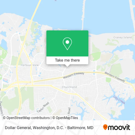 Dollar General map