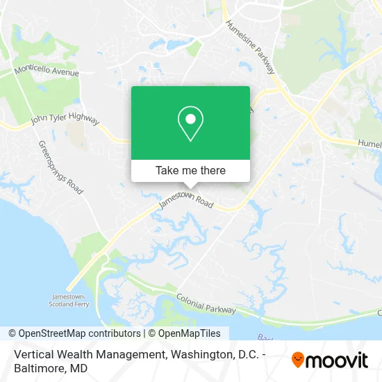 Vertical Wealth Management map