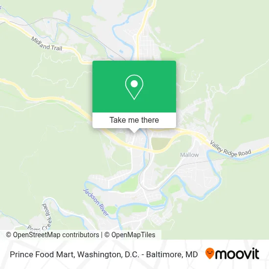 Prince Food Mart map