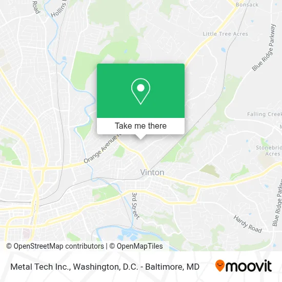 Metal Tech Inc. map