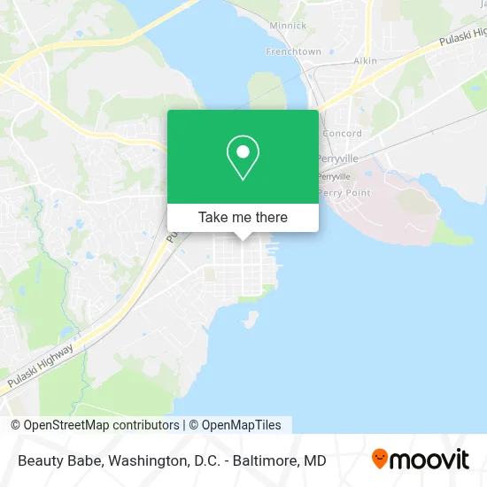 Beauty Babe map