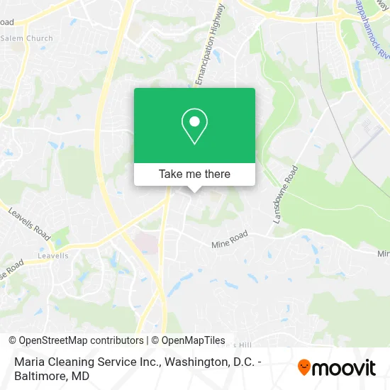 Maria Cleaning Service Inc. map