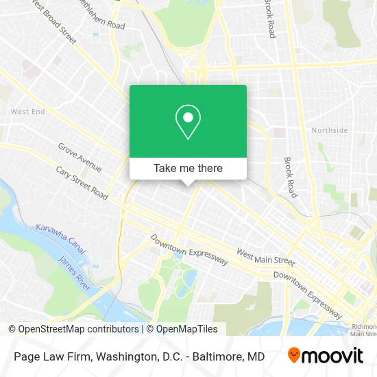 Page Law Firm map
