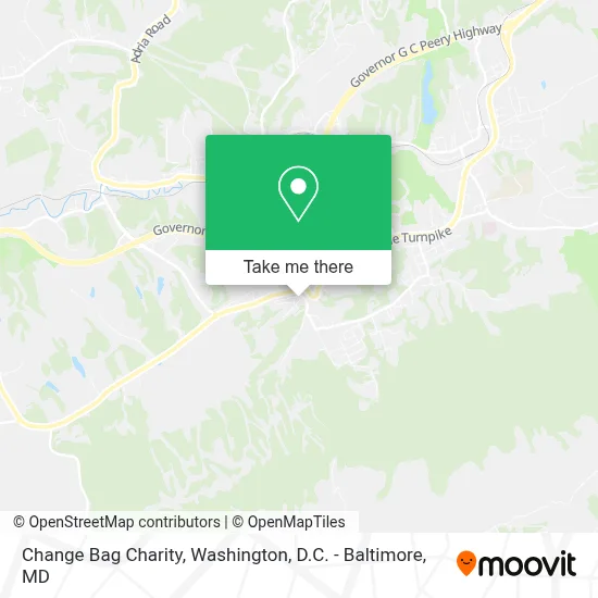 Change Bag Charity map