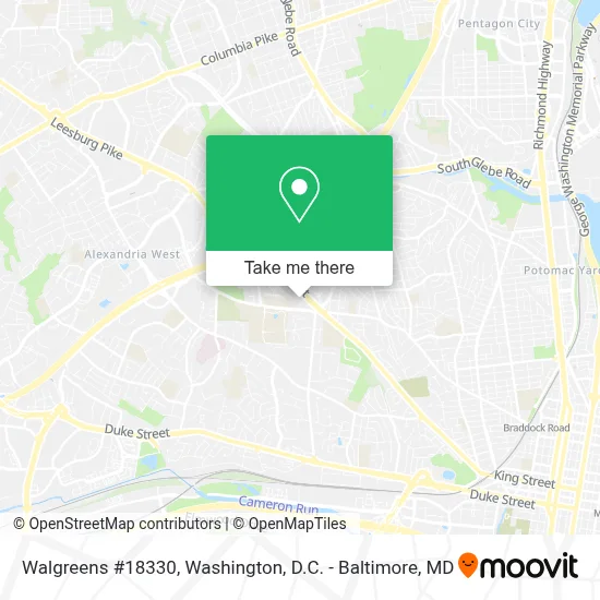 Walgreens #18330 map