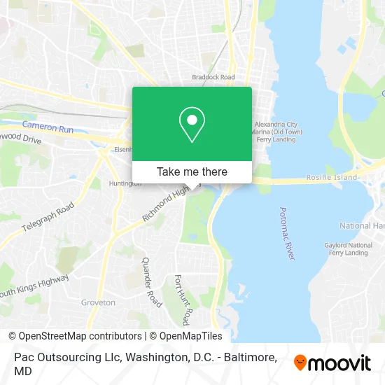 Pac Outsourcing Llc map