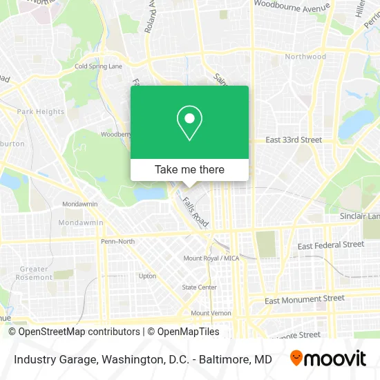 Industry Garage map