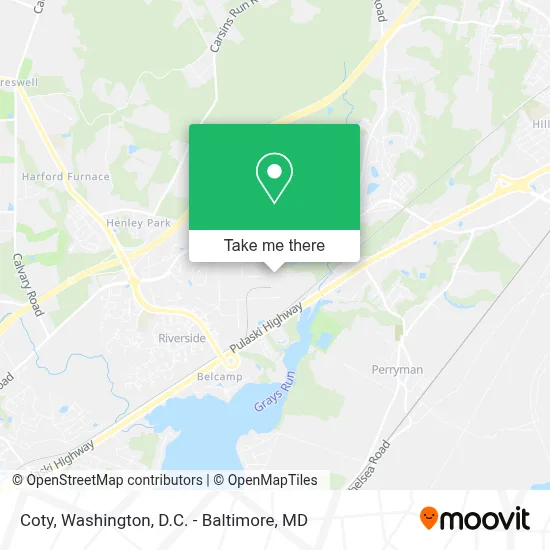 Coty map