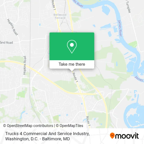 Trucks 4 Commercial And Service Industry map