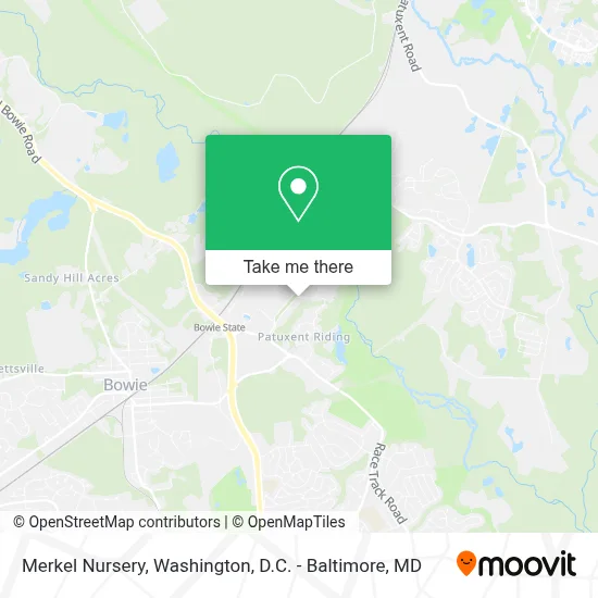 Merkel Nursery map