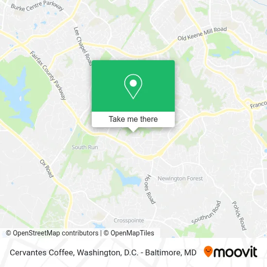Cervantes Coffee map