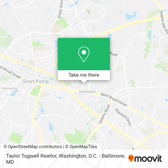Taylor Tugwell Realtor map