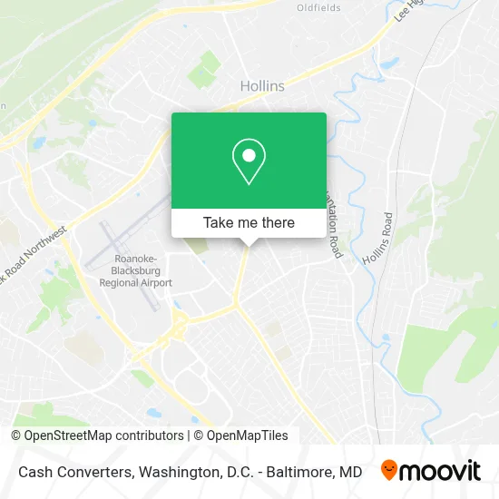 Cash Converters map