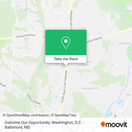 Osborne Our Opportunity map