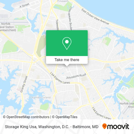 Storage King Usa map