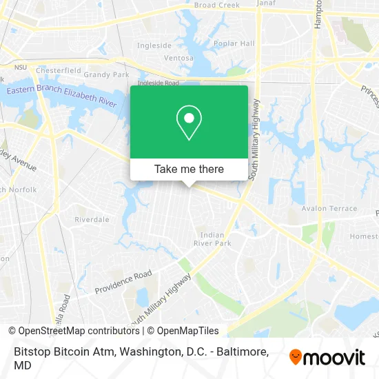 Bitstop Bitcoin Atm map
