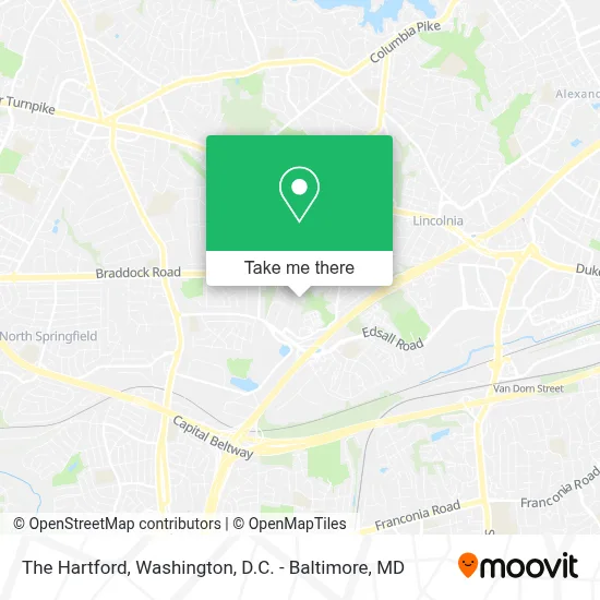 The Hartford map