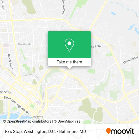 Fas Stop map