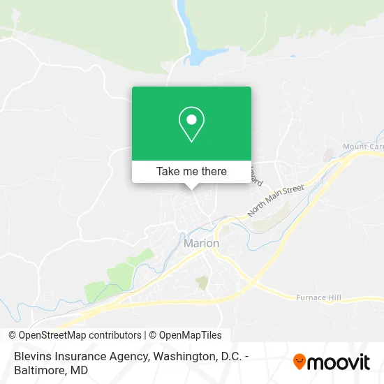 Blevins Insurance Agency map