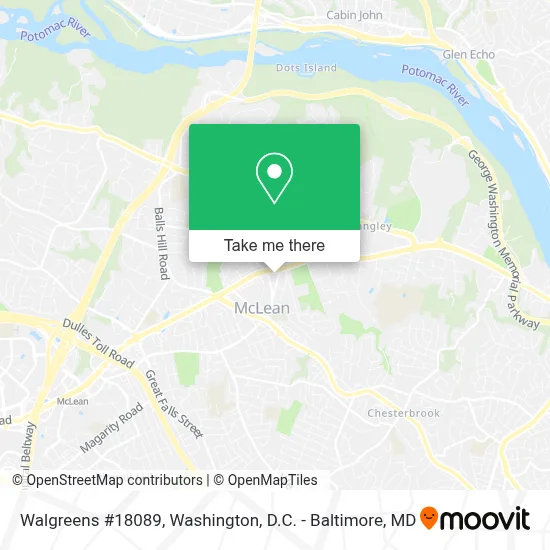 Walgreens #18089 map